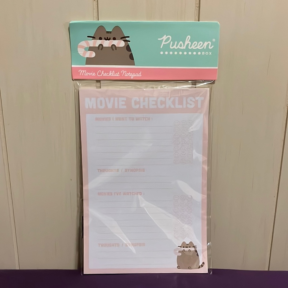 Pusheen notepad